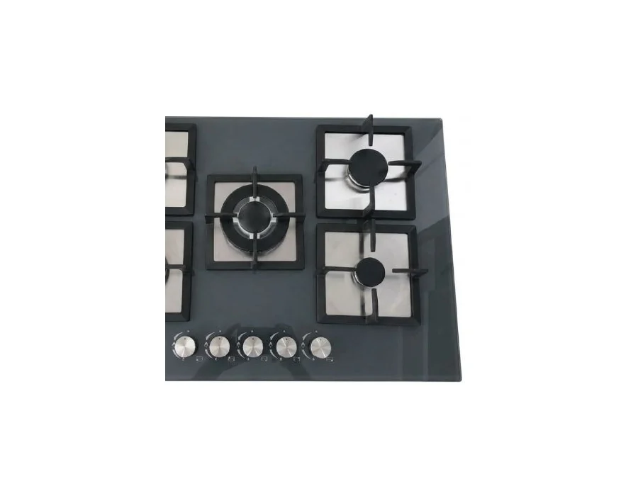 VOV VGH76-5004GLGY 76 cm Built-in Gas Hob