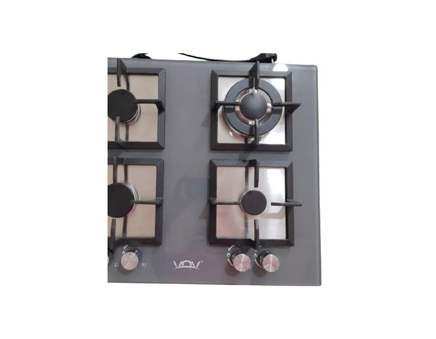 VOV VGH60-4006GLGY 60 cm Built-in Gas Hob