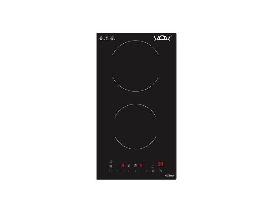 VOV VIC-30235H2-25EBLK 30 cm Built-in Induction Hob