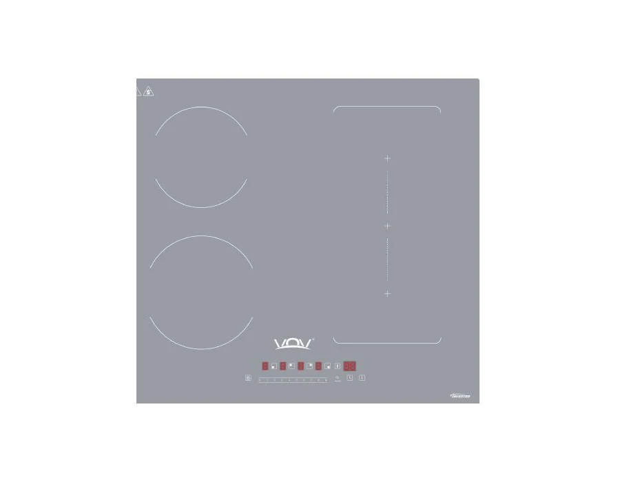 VOV VIC-60474H1-25GY 60 cm Built-in Induction Hob