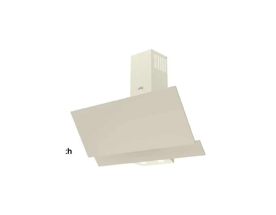 VOV VDG90002DGCRM 90 cm Double-glazed Cooker Hood