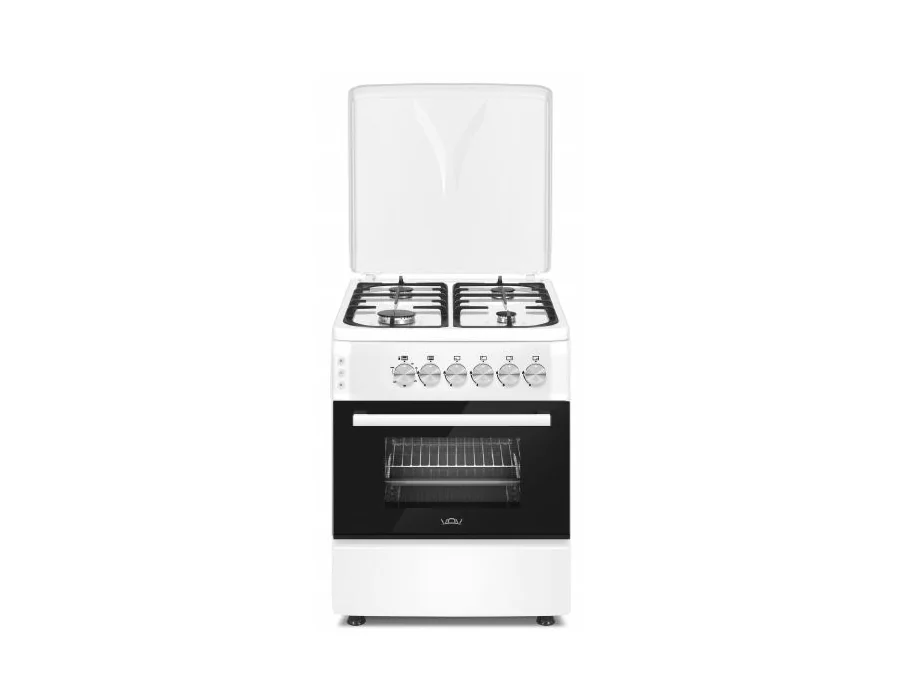 VOV VCF5757EF-WE 57 × 57 cm Gas Cooker with Electric Oven