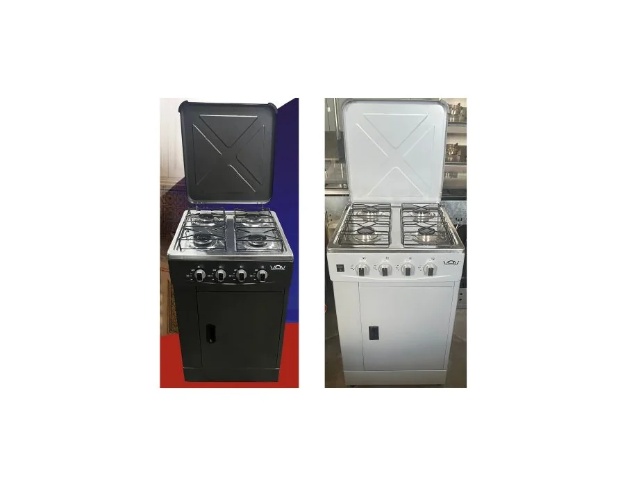 VOV VFCT-004BK Four-burner Gas Stove with Cabinet