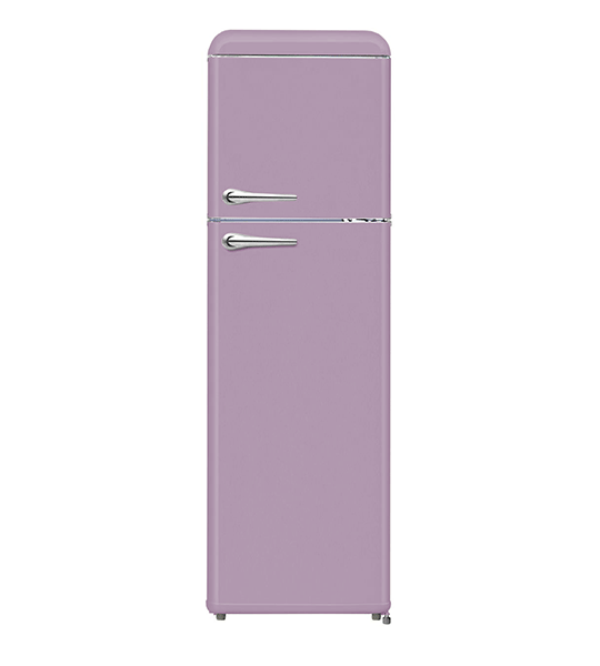 VOV Retro refrigerator with freezer VRF-280VX-PK