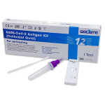 SARS-CoV-2 Antigénová súprava /koloidné zlato/ určená na samodiagnostiku, Goldsite CG123001, 1 ks