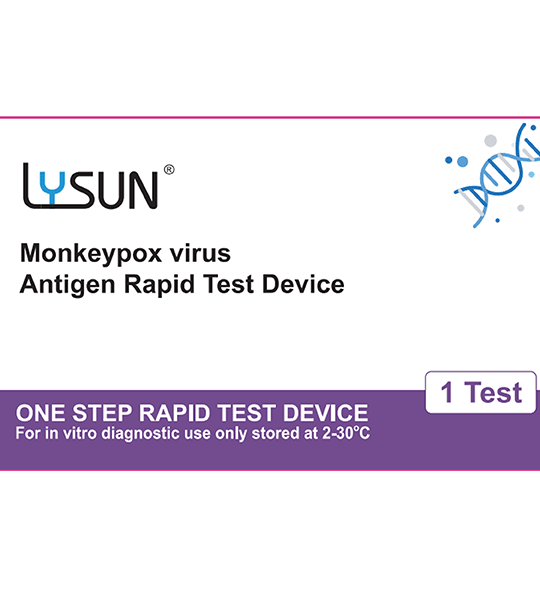 Antigénový rýchly test na vírus opičích kiahní LYSUN MPVX-201, 1 ks