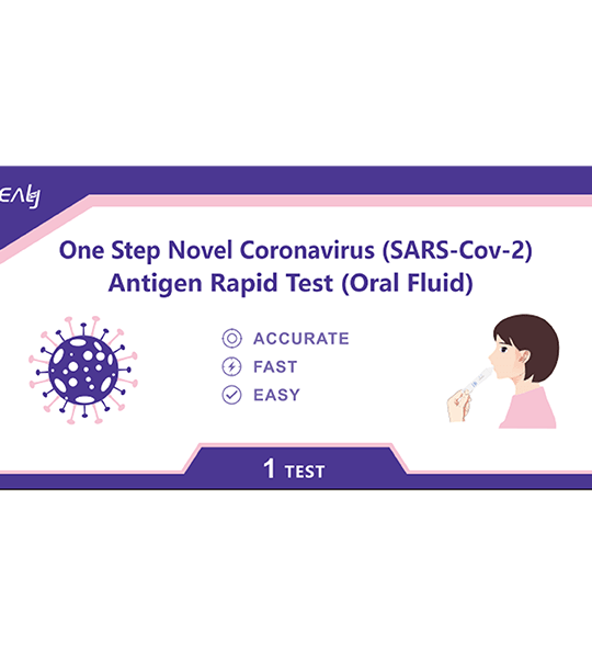 Jednokrokový rýchly test nového koronavírusu SARS-Cov-2 REALYTECH K740516D slinný, 1 ks