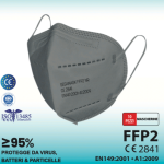 FFP2NR Respirátor SEGA-P2 10 ks/sivý